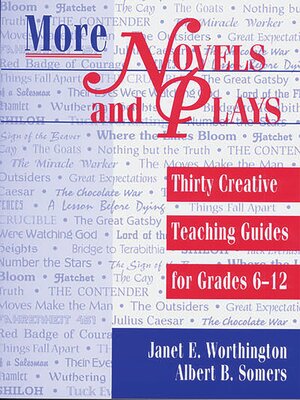 cover image of More Novels and Plays